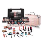 Hot Sugar Pink All In One Makeup Kit Cosmetic Set Eyeshadow Gift For Girls 02