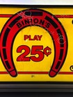 Binion s 25 Cent Casino Las Vegas Vintage Slot Machine Belly Glass