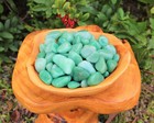 2 Green Aventurine Tumbled Stone  Crystal Healing Reiki Tumble