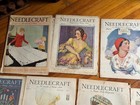 Lot Of 16 Needlecraft Magazines 1927-1933 Good fair poor Condition 