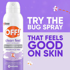  12 Pack  Off  Clean Feel Insect Mosquito Repellent 8-hour Spray  5 Oz  