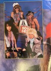 Vintage Magazine Large Poster Double Sided Poison Brett Michaels   Def Leppard