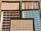 United States Postage Stamps- 28 Unique Sheets Of Mint Never Hinged Stamps