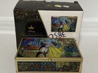 New Disney Princess Belle Jewelry Box Beauty And The Beast Stained Glass Nib