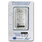 1 Oz Platinum Bar Pamp Suisse Lady Fortuna 999 5 Fine Platinum Sealed In Assay