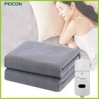 Eu Plug King Size Full Electric Blanket Heated Sherpa Twin Bed Fleece Heat 220v
