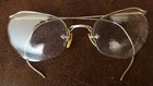 Vintage Eye Glasses Frames 10k Gold Filled Wire Rims W case 1930 s