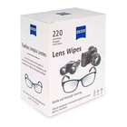 Zeiss Lens Cleaning Wipes 220 Ct   Pre-moistened Streak-free Eyeglass Cleaner 