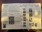 Usa Poster Stamp Bulletin February 1939