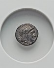 Lesbos Mytilene Apollo   Lyre Hemidrachm Ngc Ch Xf Fine Style Ancient Coin