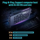 Game Capture Card  Hdmi Pci-e 4k 30fps Record   Live Stream From Gaming Syste   