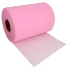 Pink Tulle Roll Spool 6 Inch X 100 Yards For Tulle Decoration