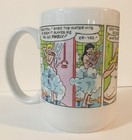 Betty   Veronica Sexy Shower Innuendo Comic Panels Large 15 Oz White Ceramic Mug