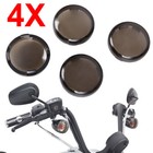 4x Motorcycle Smoked Lens Turn Signal Light Lens Covers For Harley Street Glide