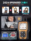 Ancel Ad410 Pro  2 In 1 Obd2 Scanner Battery Tester Diagnostic Tool Check Engine