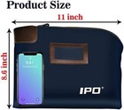  waterproof Cash Bag With Lock   Keys     11x8 6    Zippered Bank Deposit   Docu