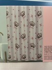 Juicy Couture Leopard Prints Crowns Fabric Shower Curtain With Hooks 70   x72    New