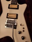 Vintage 1986 Carvin V220 Rare White Electric Guitar Ohsc Kahler Usa Heavy Metal 