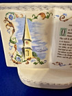 Vtg Royal Windsor The Lord s Prayer Books Of Rememberance Ceramic Planter 1960 s