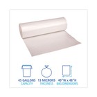 Boardwalk Rh4048h High Density Industrial Can Liners - Natural  250 carton  New