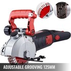 4800w Wall Chaser 42 Mm Cutting Width wall Groove Cutting Machine W 8 Saw Blades