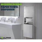 Alpine Industries C-fold multi-fold Recessed Commercial Paper Towel Dispenser