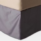 Wrinkle-resistant Cotton Bed Skirt - Threshold
