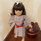 1990 s American Girl Samantha 18  Doll Pleasant Co Outfits Book Accessories Tan