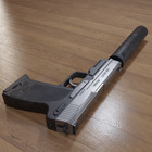 3d Printed Usp-s Pistol Prop Replica Cosplay Non-functional 1 1