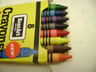 Rose Art 8 Colored Crayons  608 New In Box