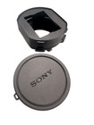 Sony Vcl-hg0758 Wide Conversion Lens Fisheye X0 7 Lens Hood Pouch