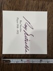 Ray Nitschke Autographed Signed Cut Signature Green Bay Packers Hof Auto  19