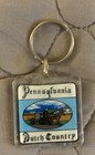 Pennsylvania Dutch Country Souvenir Keychain Vintage