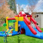 18ft Commercial Giant Pvc Inflatable Bounce House Mushroom Jumper Sports Castle