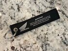 New Black Honda Hrc Racing Double Sided Car Cbr Motorcycle Keychain - Us Seller