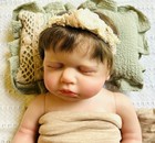 Newborn Photo Prop Set  Knit Layer Piece  Pillow  Bonnet  Wraps  And Headband