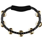 Meinl Hand Tambourine With Brass Jingles Black