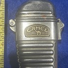 1990 Lighter  Camel  Wind Guard  Brass Emblem Stainless Steel Or Aluminum 