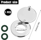 Peephole Cover  Door Viewer Peep Hole Cover With Self Adhesive Installation Tool