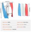 Vertical Axis Wind Turbine Generator 3000w Windmill W  Controller 12v