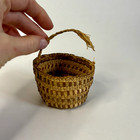 Small Northwest Coast Antique Native American Basket quileute Or Makah
