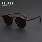 Round Frame Men Punk Fashion Sunglasses Retro Driving Traveling Shade Glasses