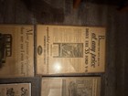 Ford Vintage Car Advertisement Signs Lot Of 4