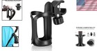 Universal 360   Rotatable Stroller Cup Holder - Secure Drink Storage Anywhere