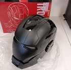 Us  2026 Iron Man Black Mk5 Helmet Electronic Wearable Voice-control Mask Jarvis