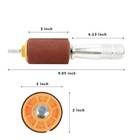 O skool Hand-held Sanding Drum For Drill Presses And Power Drills 