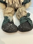 Vintage Primitive Handmade Stuffed Santa Claus Doll Decor 18 