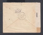 Honduras 1942 Wwii Censored Cover Tegucigalpa To Chicago Illinois Usa