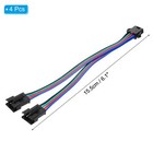 15cm 1 To 2 Argb Splitter Cable 4 Pcs Pwm Fans Rgb Extension Power Cord With    