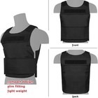 Vism Discreet Plate Carrier Vest Med-2xl W  External Pkt Shooting Tactical Blk